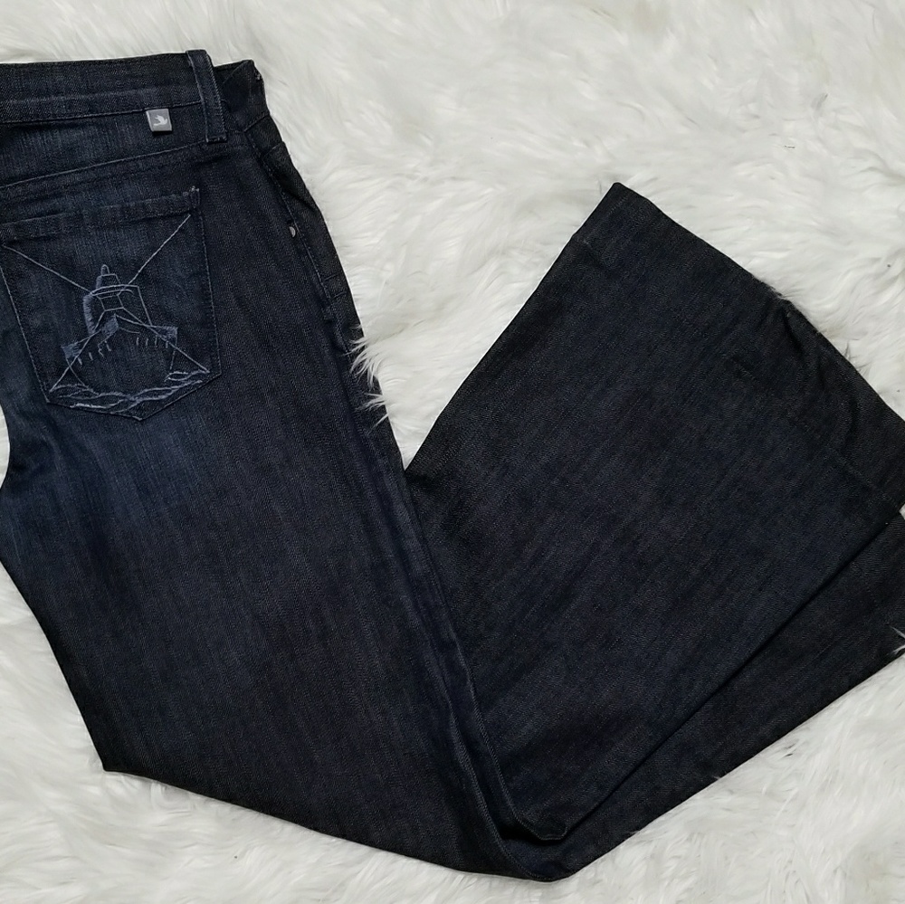 Anthropologie Freedom of choice wide leg jeans 28 - Picture 3 of 7